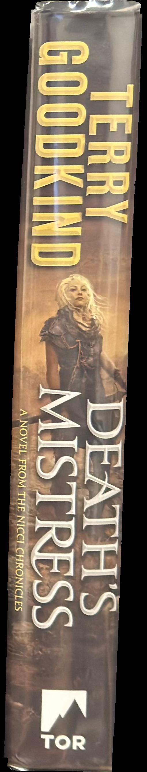 Death's mistress : sister of darkness : the Nicci chronicles, volume 1 spine