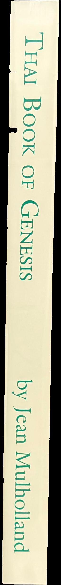 Herbal medicine in paediatrics : translation of a Thai Book of Genesis spine