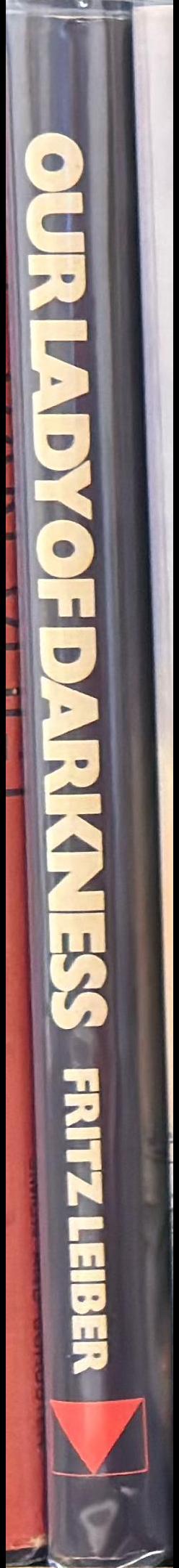Our Lady of Darkness spine
