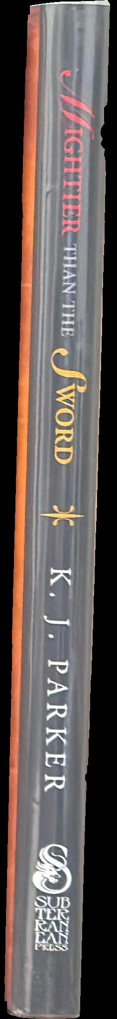 Mightier than the sword / K. J. Parker spine