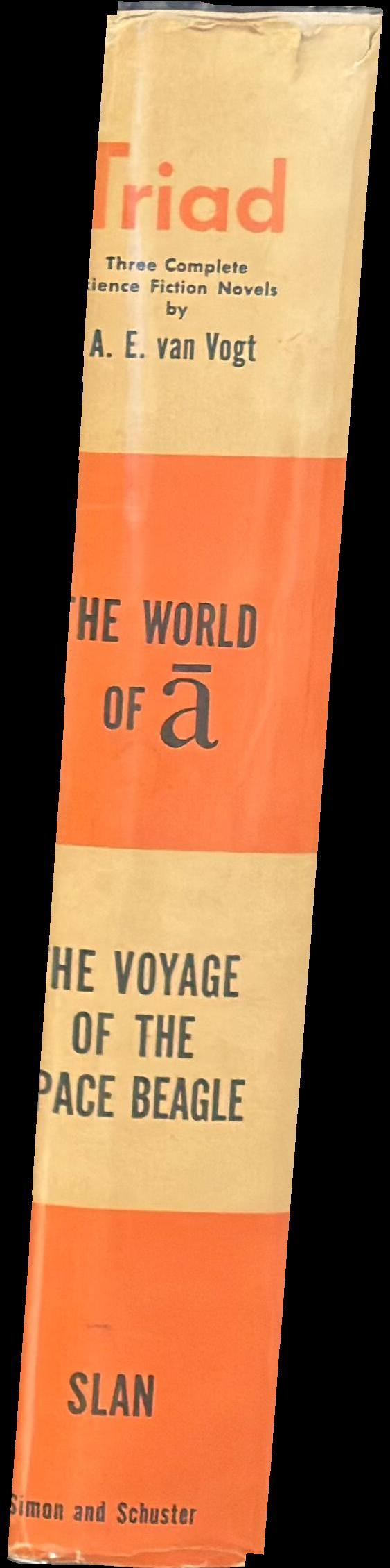 Triad : three complete science fiction novels / Christopher Stasheff spine