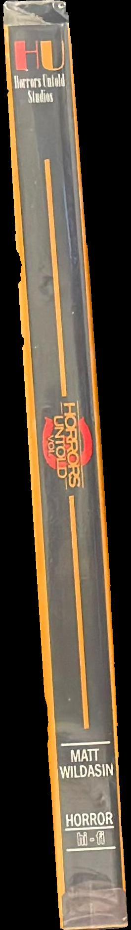 Horrors untold vol. 1 spine