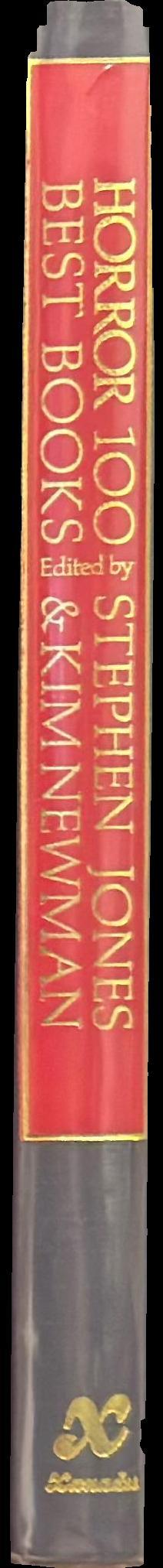 Horror: 100 best books spine