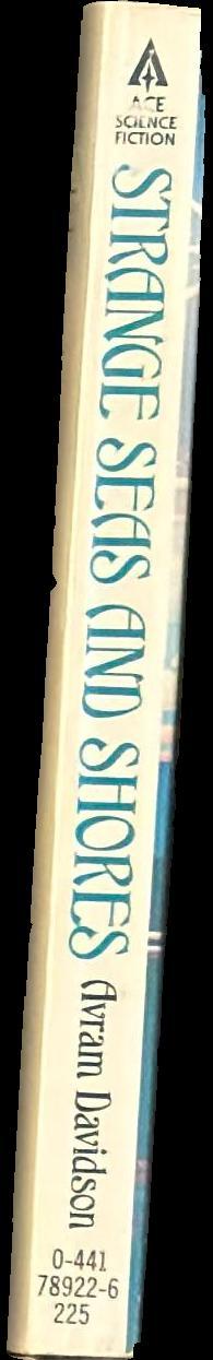 Strange seas and shores spine