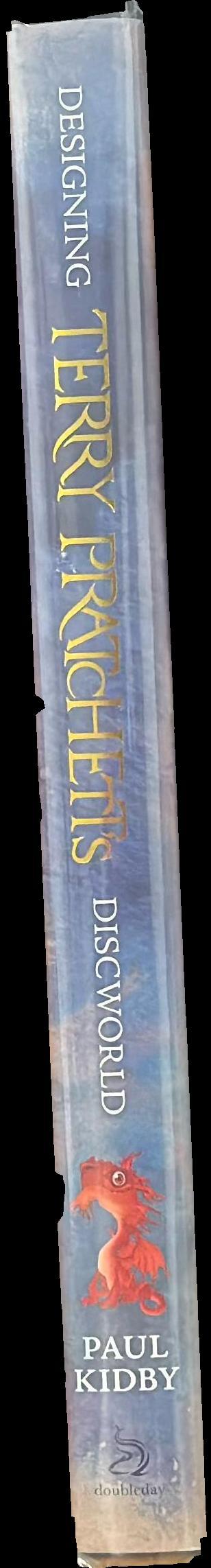 Designing Terry Pratchett's Discworld spine