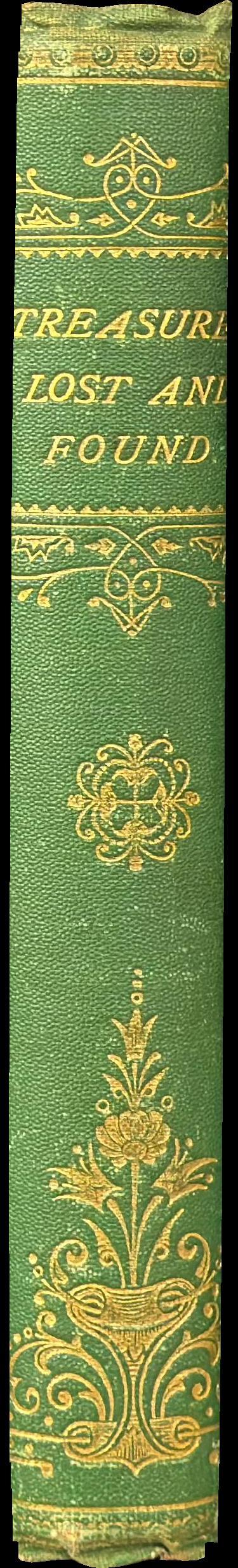 Treasure lost and found : a story of life in Tasmania / by a Tasmanian Lady spine