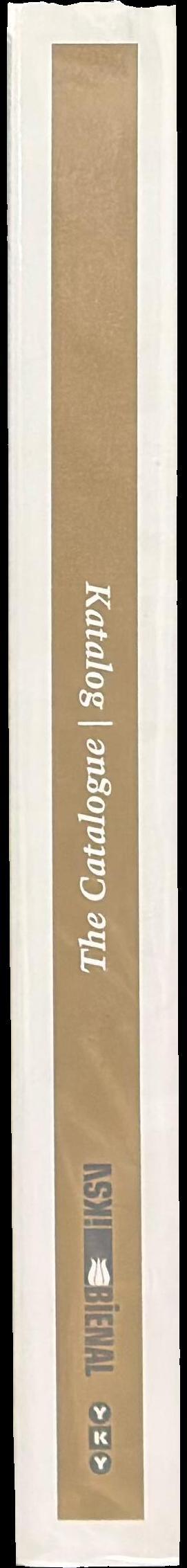 Untitled (12th Istanbul Biennial), 2011 : the catalogue spine