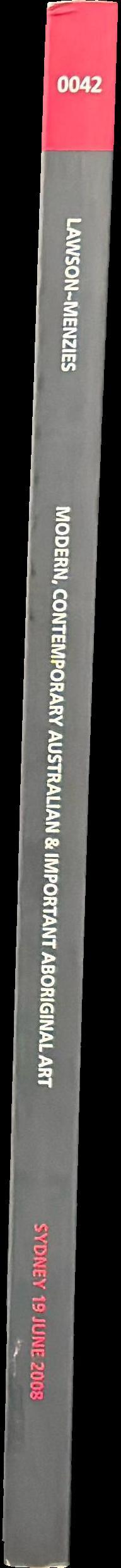 Modern, contemporary Australian and important Aboriginal art : sale 0042, [Sydney, 19 June 2008] spine