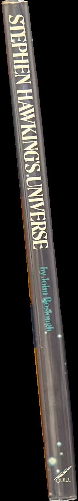 Stephen Hawking's universe spine