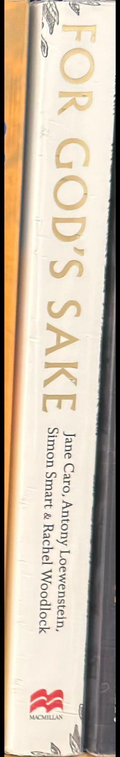 For God's sake spine