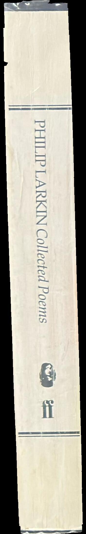 Collected poems spine