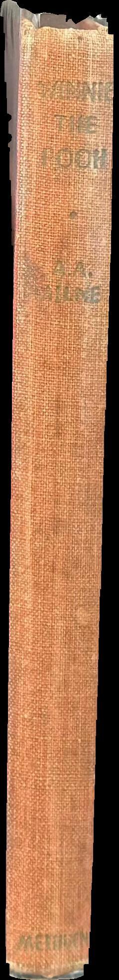 Winnie-the-Pooh / A. Milne spine
