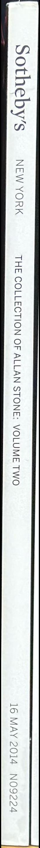 The Collection of Allan Stone : African, Pre-Columbian and American Indian art : volume two spine