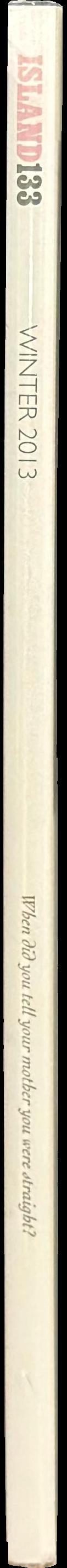 Island 133 : Winter 2013 spine
