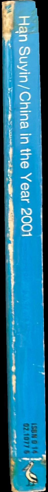 China in the year 2001 spine