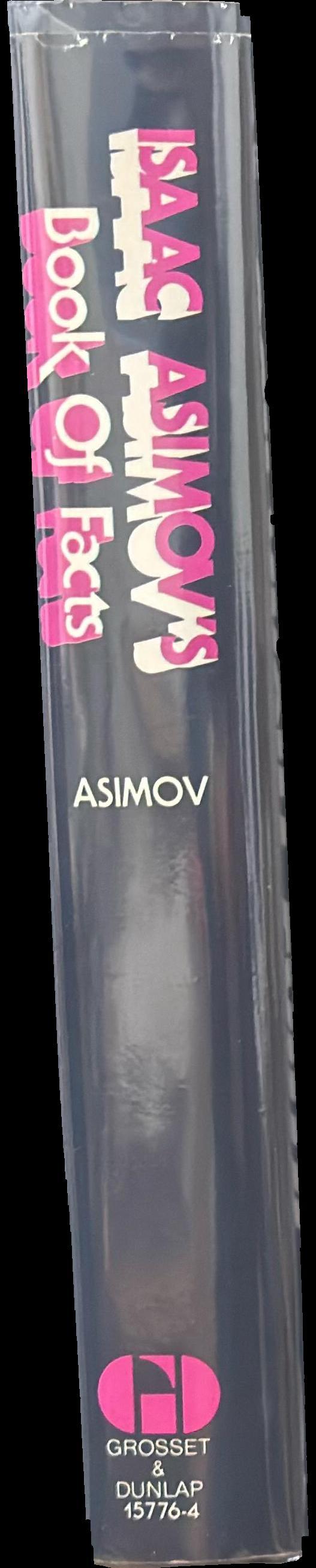 Isaac Asimov's book of facts spine