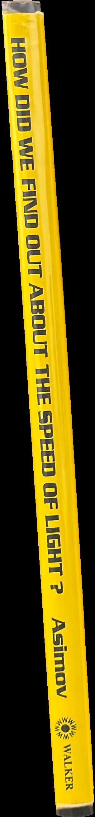 How did we find out about the speed of light? spine