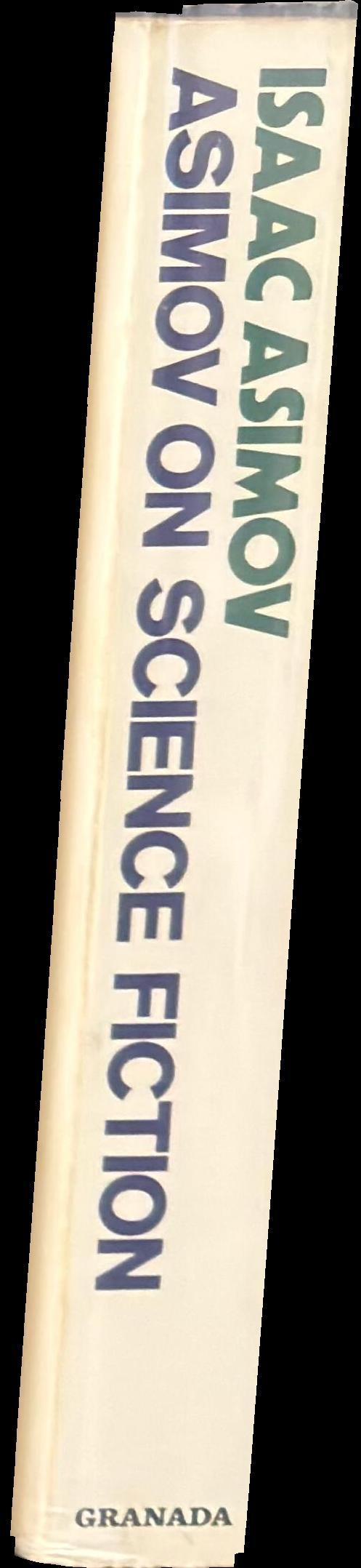 Asimov on science fiction/ Isaac Asimov spine