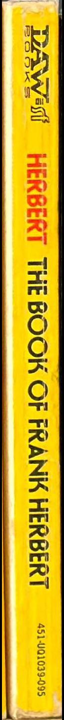 The book of Frank Herbert spine