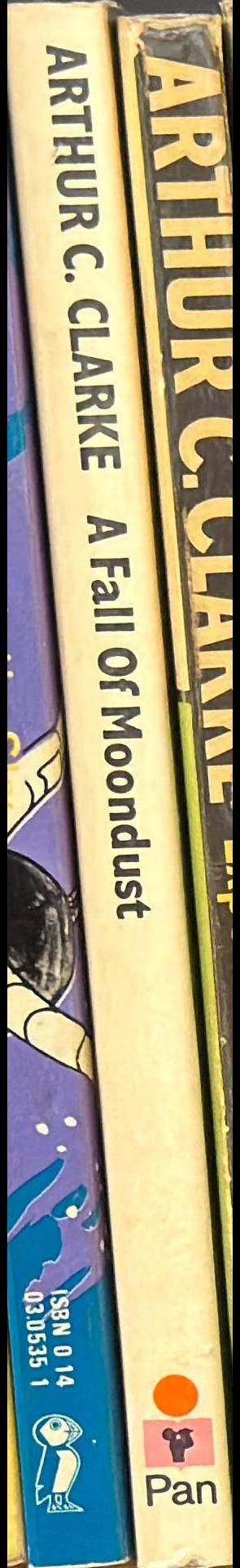 A fall of moondust spine