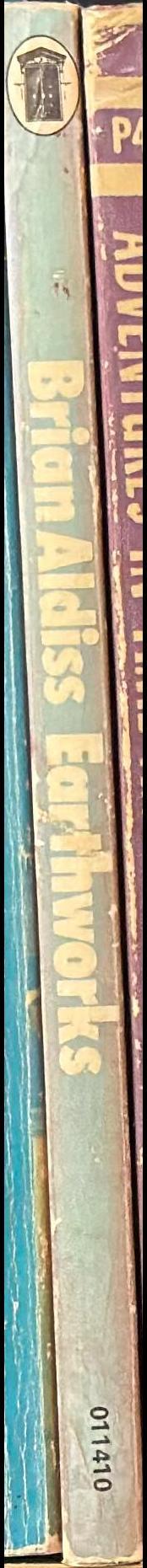 Earthworks / Brian Aldiss spine