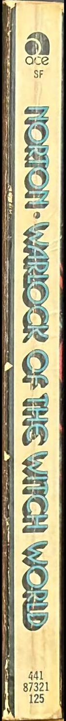 Warlock of the witch world spine