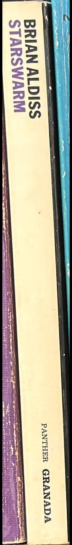 Starswarm / Brian Aldiss spine