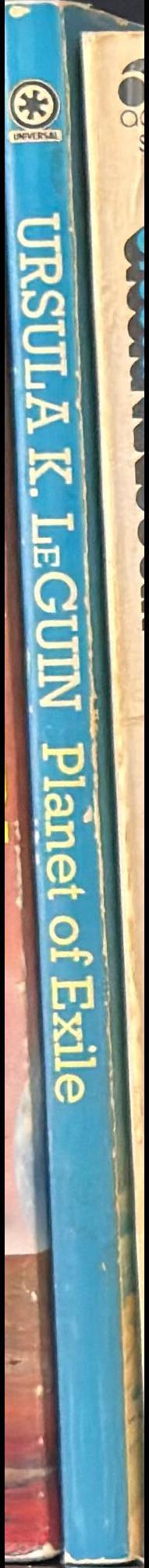 Planet of exile / Ursula Le Guin spine