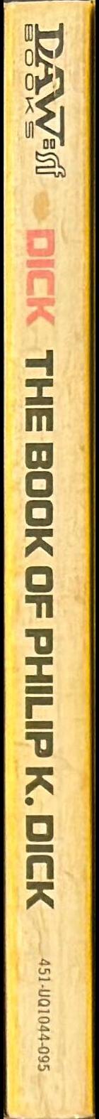The book of Philip K. Dick spine