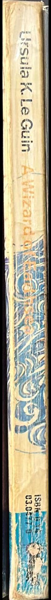 A wizard of Earthsea spine