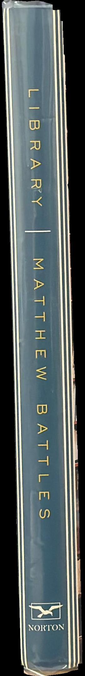 Library : an unquiet history spine