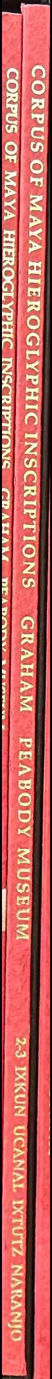 Corpus of Maya hieroglyphic inscriptions : volume 2, part 3 spine