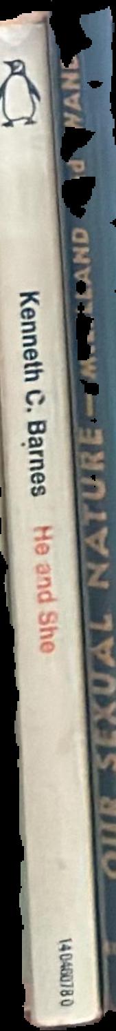 He and she / Kenneth C. Barnes spine