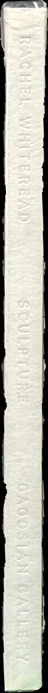 Rachel Whiteread : Sculpture spine
