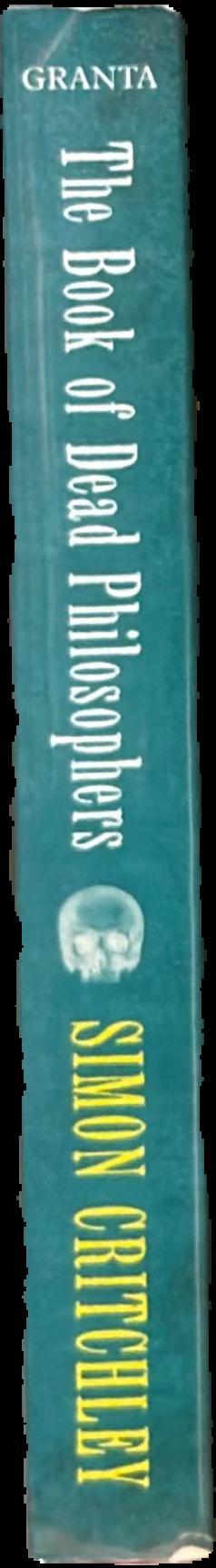 The book of dead philosophers spine