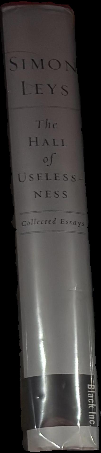 The hall of uselessness spine