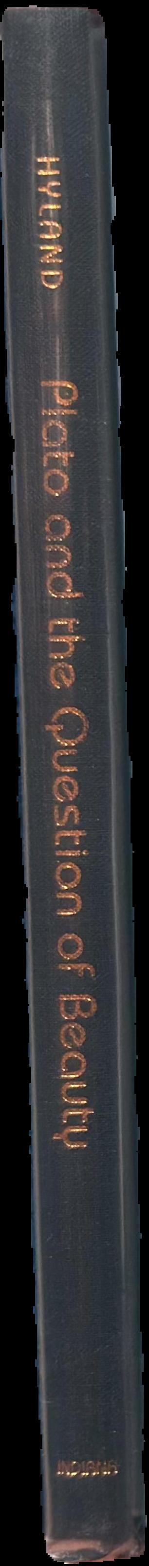 Plato and the question of beauty / Drew A. Hyland spine