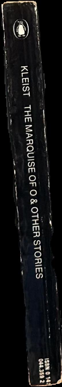 The Marquise of O : and other stories spine