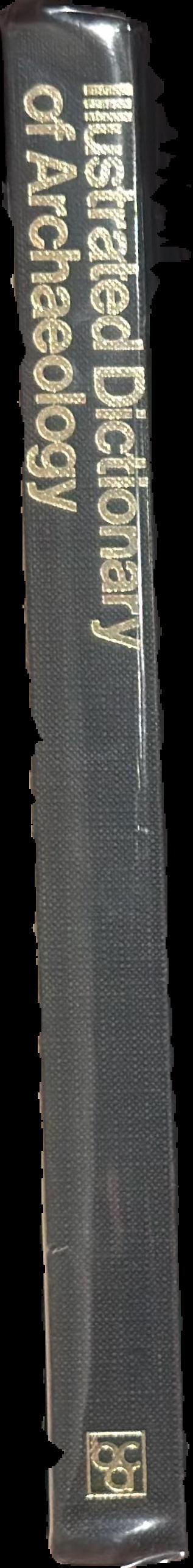 Illustrated dictionary of archaeology spine