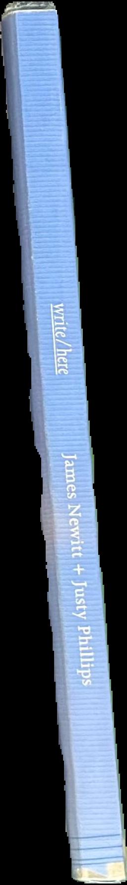 The write/here project spine