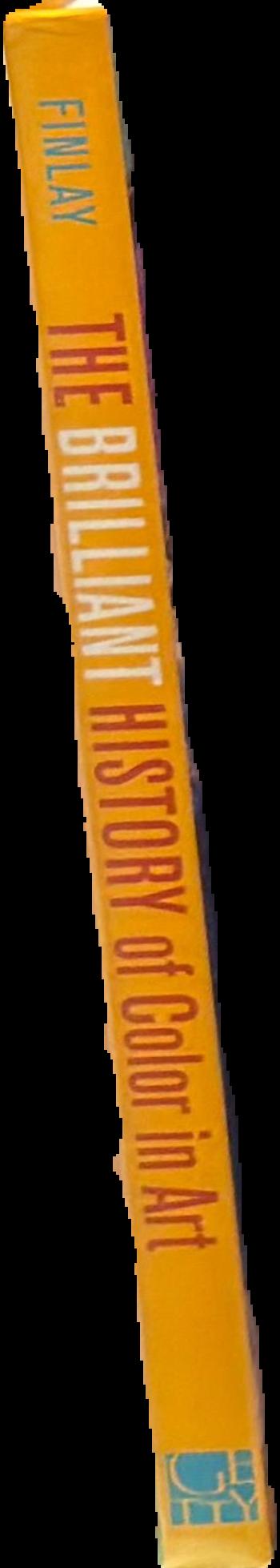 The brilliant history of color in art spine