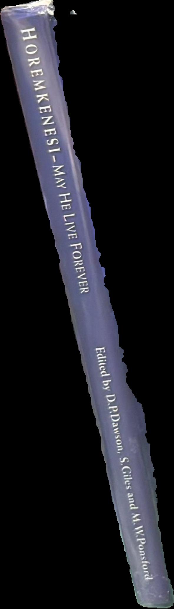 Horemkenesi may he live forever! : the Bristol mummy project spine