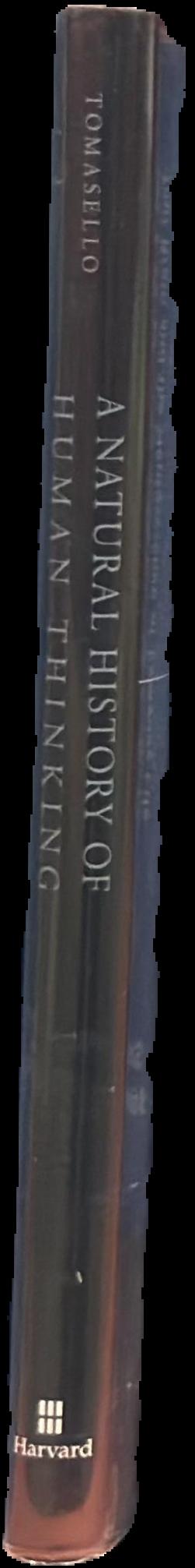 A natural history of human thinking spine