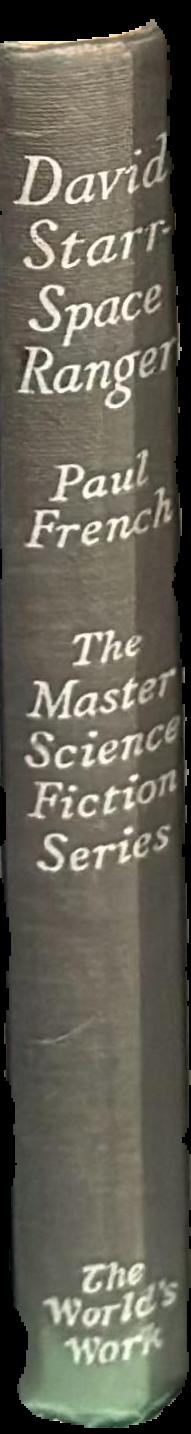 David Starr : space ranger : the master sceince fiction series No.2 / by Paul French spine