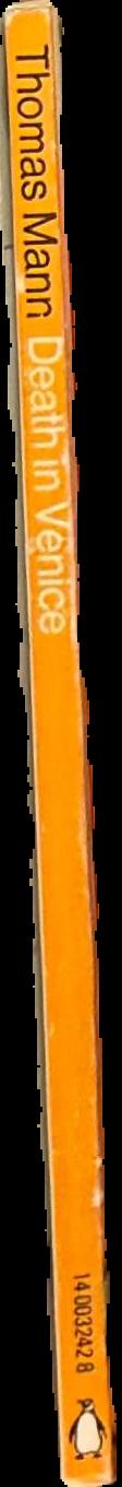 Death in Venice spine