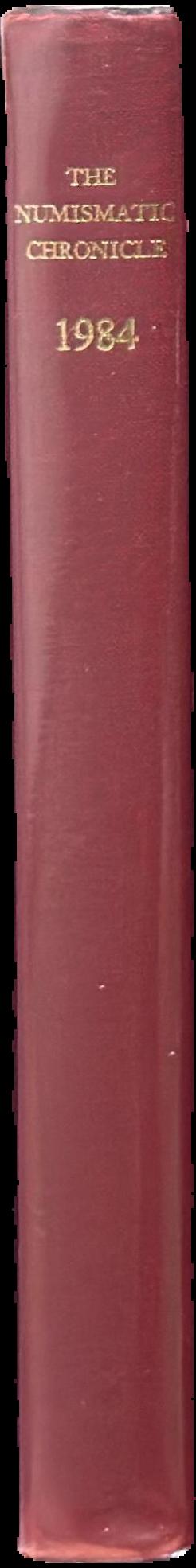 Numismatic chronicle spine