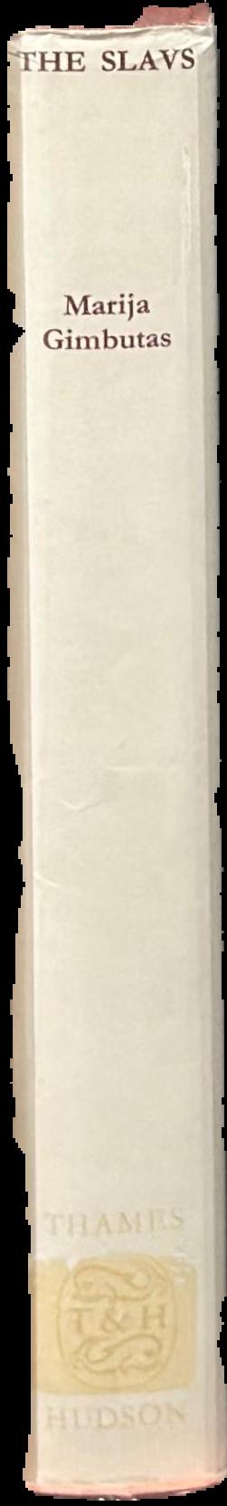 The Slavs / Marija Gimbutas spine