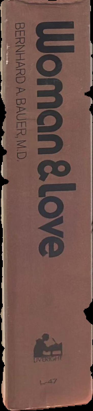 Woman and love spine