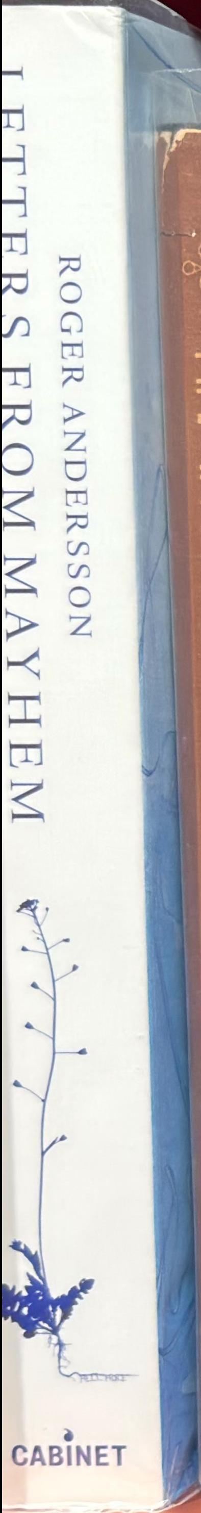 Letters from mayhem spine