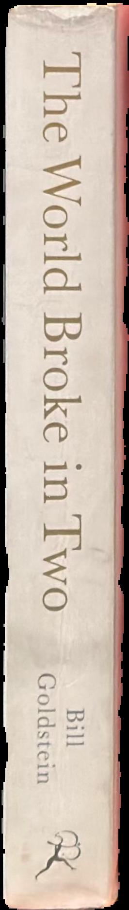 The world broke in two : Virginia Woolf, T. S. Eliot, D. H. Lawrence, E. M. Forster and the year that changed literature spine